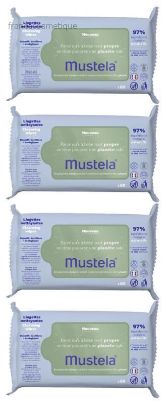 MUSTELA LINGETTE NETTOYANTE PARFUMEE 